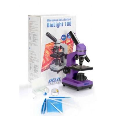 Микроскоп Delta Optical BioLight 100 (фиолетовый)